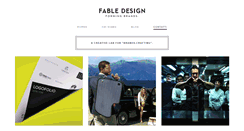 Desktop Screenshot of fabledesign.it