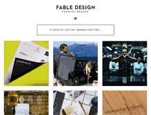 Tablet Screenshot of fabledesign.it